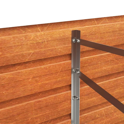 Hochbeet Rostig 480x80x45 cm Cortenstahl - Pazzar.ch