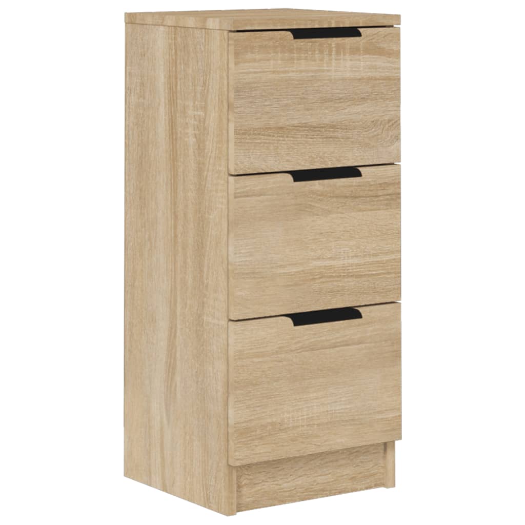 Sideboard Sonoma-Eiche 30x30x70 cm Holzwerkstoff - Pazzar.ch