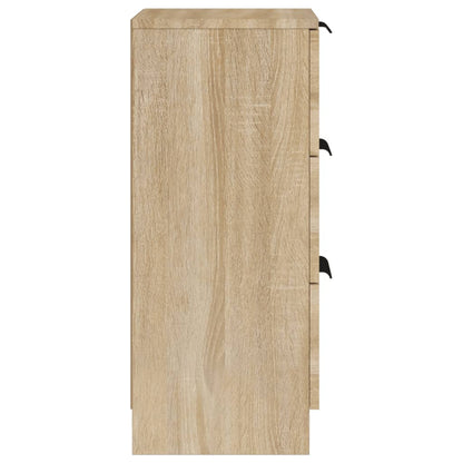Sideboard Sonoma-Eiche 30x30x70 cm Holzwerkstoff - Pazzar.ch