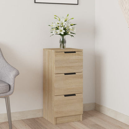 Sideboard Sonoma-Eiche 30x30x70 cm Holzwerkstoff - Pazzar.ch
