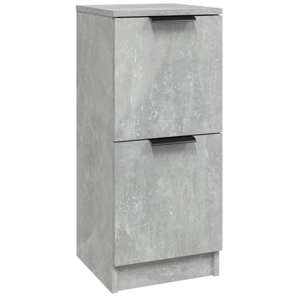 Sideboard Betongrau 30x30x70 cm Holzwerkstoff - Pazzar.ch