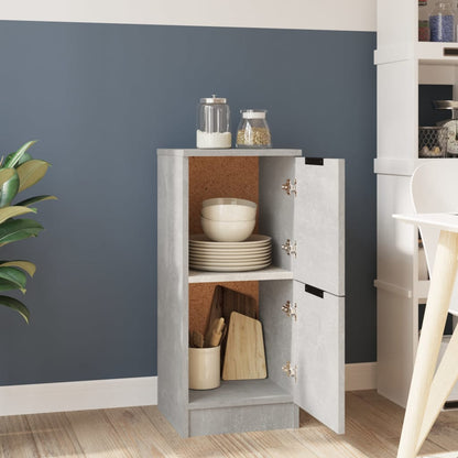 Sideboard Betongrau 30x30x70 cm Holzwerkstoff - Pazzar.ch