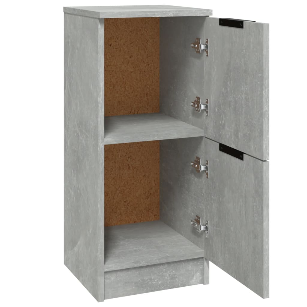 Sideboard Betongrau 30x30x70 cm Holzwerkstoff - Pazzar.ch