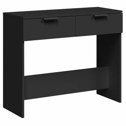 Konsolentisch Schwarz 90x36x75 cm Holzwerkstoff - Pazzar.ch