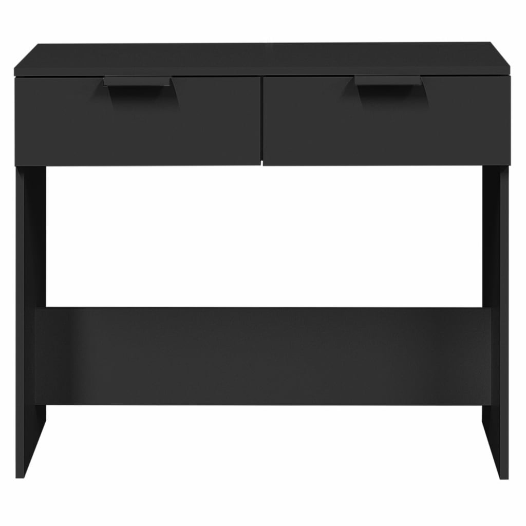 Konsolentisch Schwarz 90x36x75 cm Holzwerkstoff - Pazzar.ch