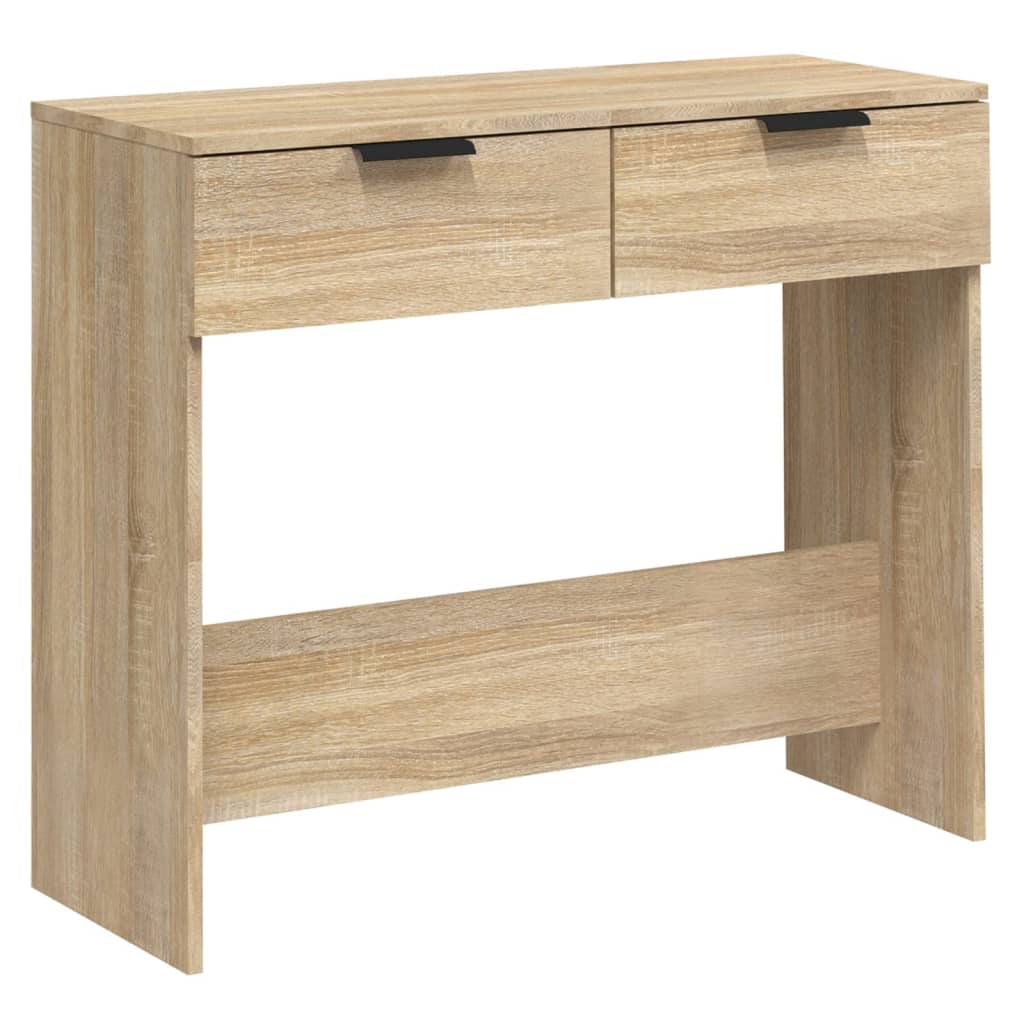 Konsolentisch Sonoma-Eiche 90x36x75 cm Holzwerkstoff - Pazzar.ch