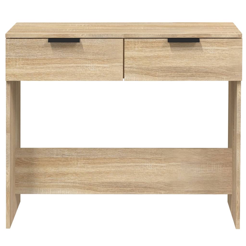 Konsolentisch Sonoma-Eiche 90x36x75 cm Holzwerkstoff - Pazzar.ch