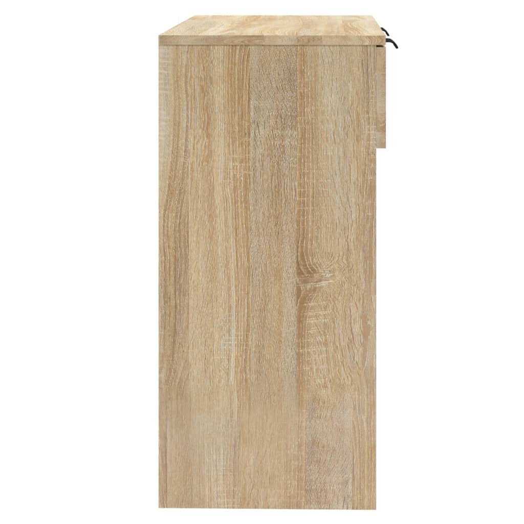 Konsolentisch Sonoma-Eiche 90x36x75 cm Holzwerkstoff - Pazzar.ch