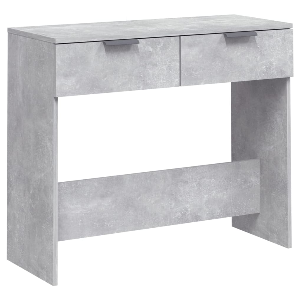 Konsolentisch Betongrau 90x36x75 cm Holzwerkstoff - Pazzar.ch