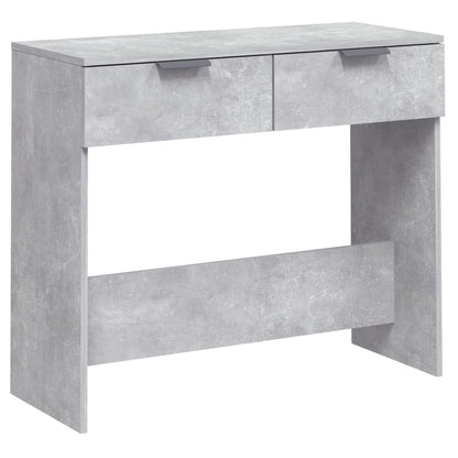 Konsolentisch Betongrau 90x36x75 cm Holzwerkstoff - Pazzar.ch