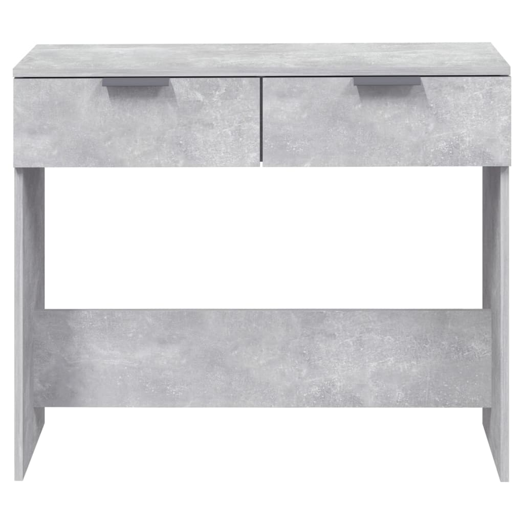 Konsolentisch Betongrau 90x36x75 cm Holzwerkstoff - Pazzar.ch