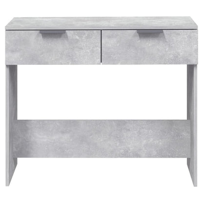 Konsolentisch Betongrau 90x36x75 cm Holzwerkstoff - Pazzar.ch