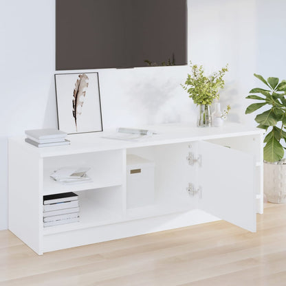TV-Schrank Weiß 102x35x36,5 cm Holzwerkstoff - Pazzar.ch