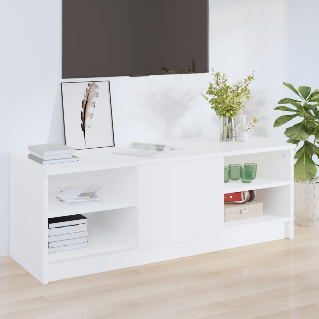 TV-Schrank Weiß 102x35x36,5 cm Holzwerkstoff - Pazzar.ch