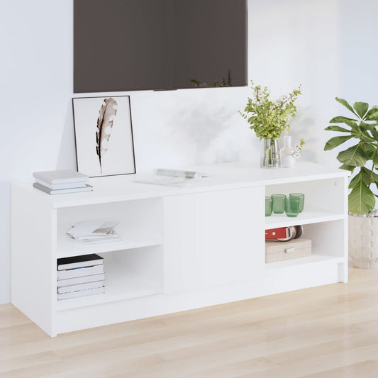 TV-Schrank Weiß 102x35x36,5 cm Holzwerkstoff - Pazzar.ch