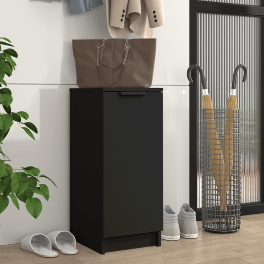 Schuhschrank Schwarz 30x35x70 cm Holzwerkstoff - Pazzar.ch