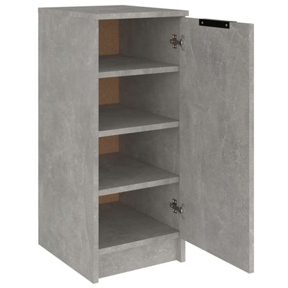 Schuhregal Betongrau 30x35x70 cm Holzwerkstoff - Pazzar.ch