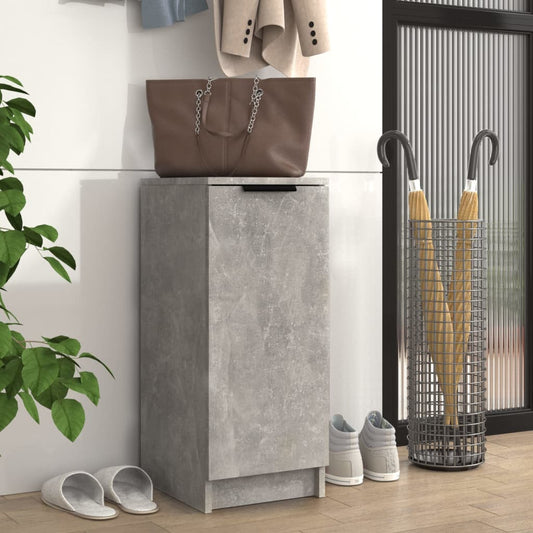 Schuhregal Betongrau 30x35x70 cm Holzwerkstoff - Pazzar.ch