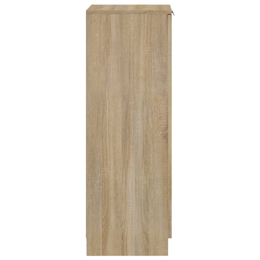 Schuhschrank Sonoma-Eiche 30x35x100 cm Holzwerkstoff - Pazzar.ch