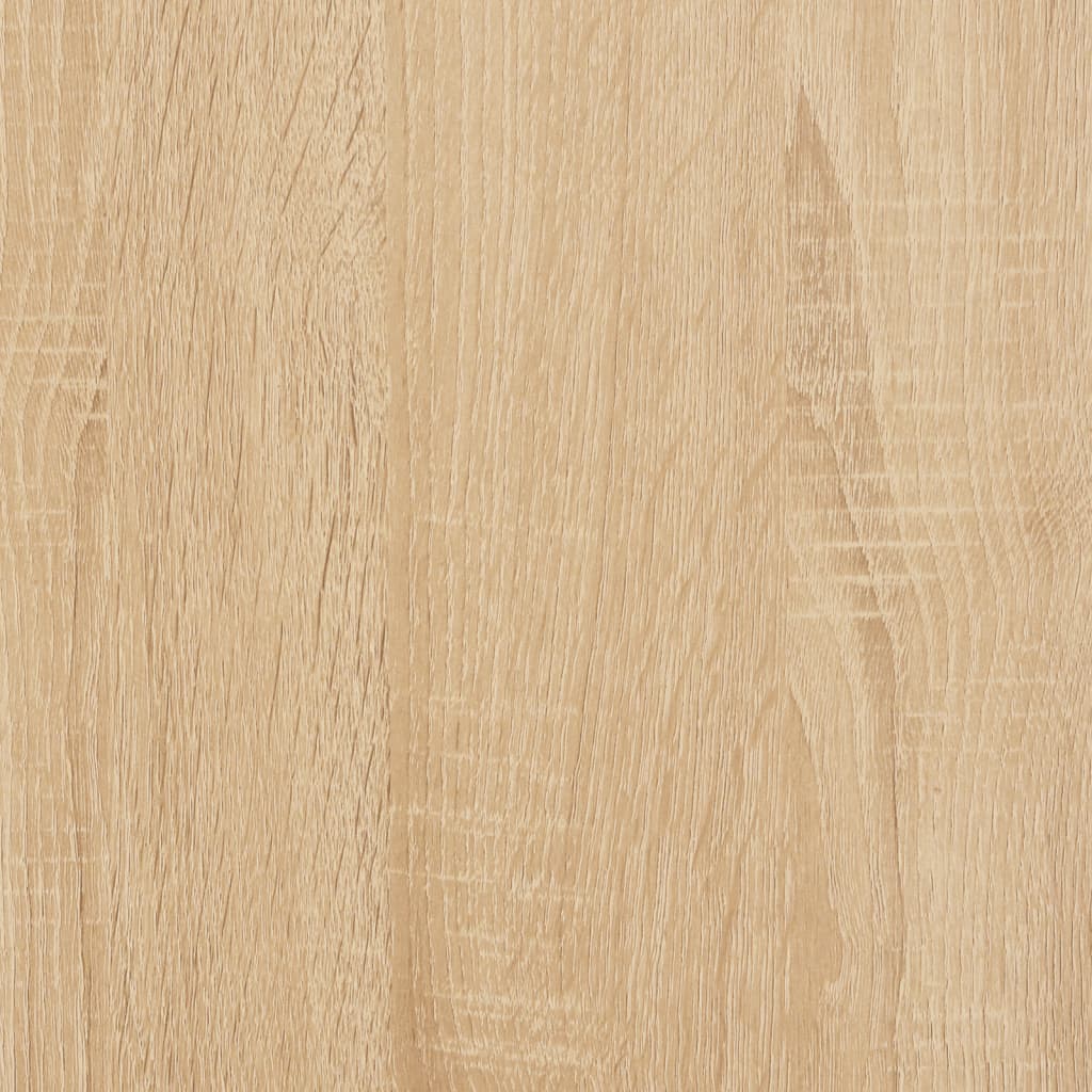 Mobiler Aktenschrank mit Rollen Sonoma-Eiche 45x38x54 cm