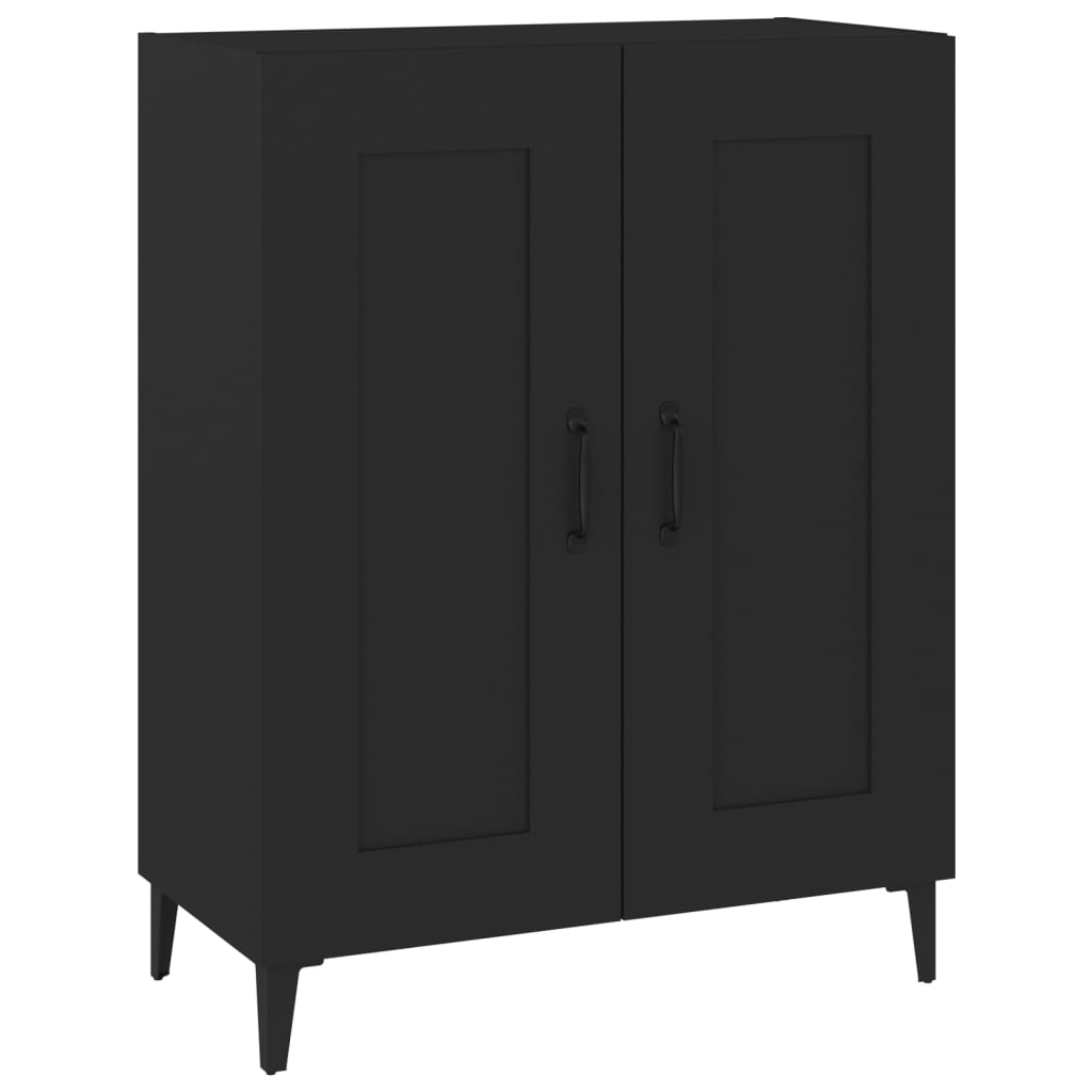 Sideboard Schwarz 69,5x34x90 cm Holzwerkstoff - Pazzar.ch