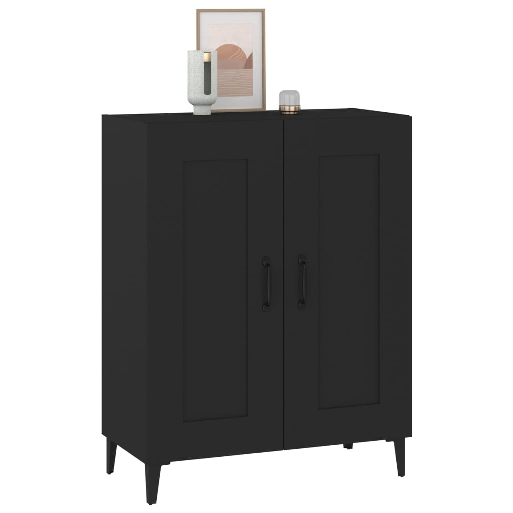 Sideboard Schwarz 69,5x34x90 cm Holzwerkstoff - Pazzar.ch