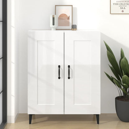 Sideboard Hochglanz-Weiß 69,5x34x90 cm Holzwerkstoff - Pazzar.ch