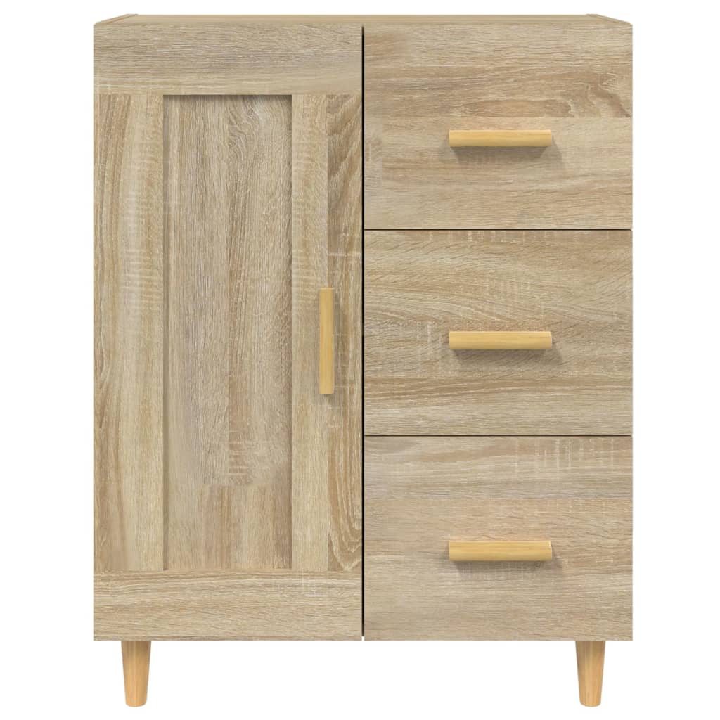 Sideboard Sonoma-Eiche 69,5x34x90 cm Holzwerkstoff - Pazzar.ch