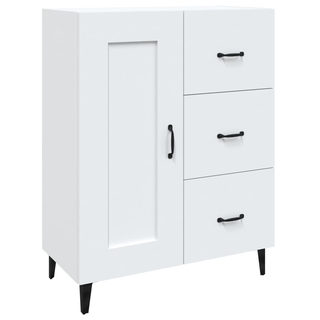 Sideboard Weiß 69,5x34x90 cm Holzwerkstoff - Pazzar.ch