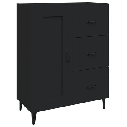 Sideboard Schwarz 69,5x34x90 cm Holzwerkstoff - Pazzar.ch