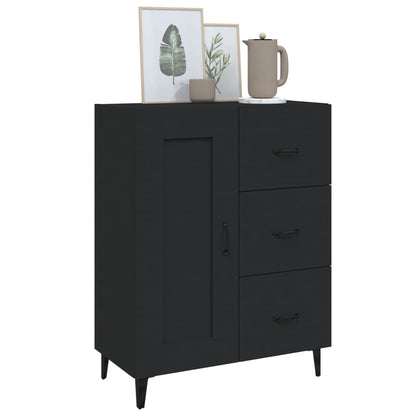 Sideboard Schwarz 69,5x34x90 cm Holzwerkstoff - Pazzar.ch