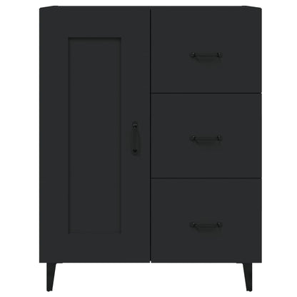 Sideboard Schwarz 69,5x34x90 cm Holzwerkstoff - Pazzar.ch