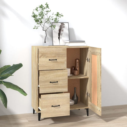 Sideboard Sonoma-Eiche 69,5x34x90 cm Holzwerkstoff - Pazzar.ch
