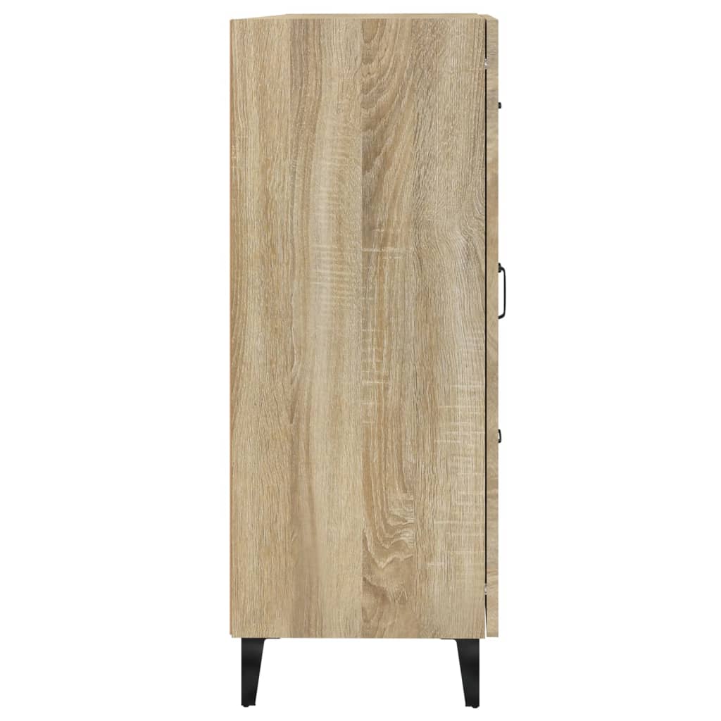 Sideboard Sonoma-Eiche 69,5x34x90 cm Holzwerkstoff - Pazzar.ch