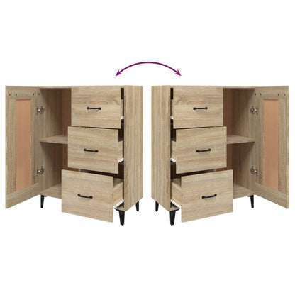 Sideboard Sonoma-Eiche 69,5x34x90 cm Holzwerkstoff - Pazzar.ch