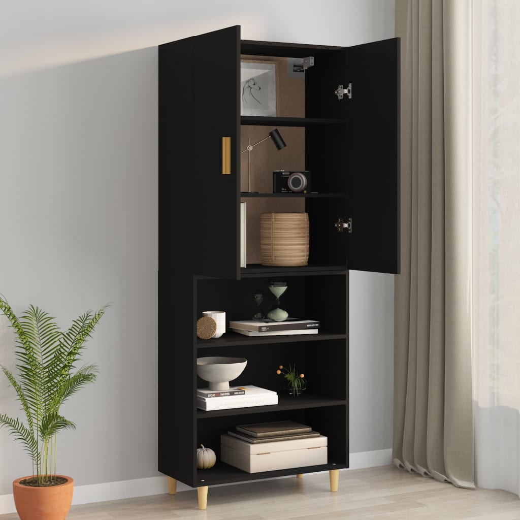 Hängeschrank Schwarz 69,5x34x90 cm - Pazzar.ch