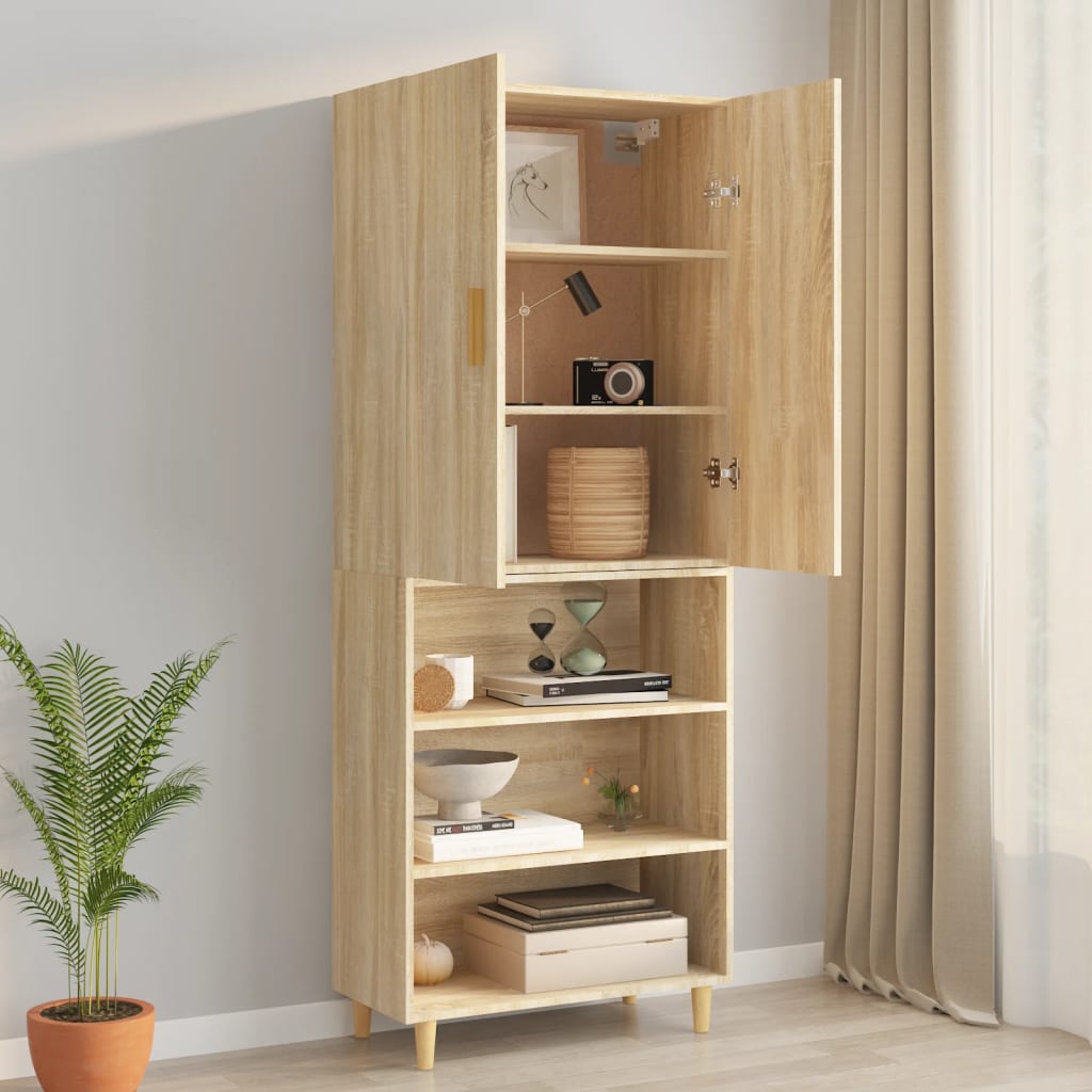 Hängeschrank Sonoma-Eiche 69,5x34x90 cm - Pazzar.ch