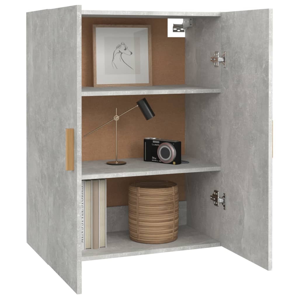 Hängeschrank Betongrau 69,5x34x90 cm - Pazzar.ch