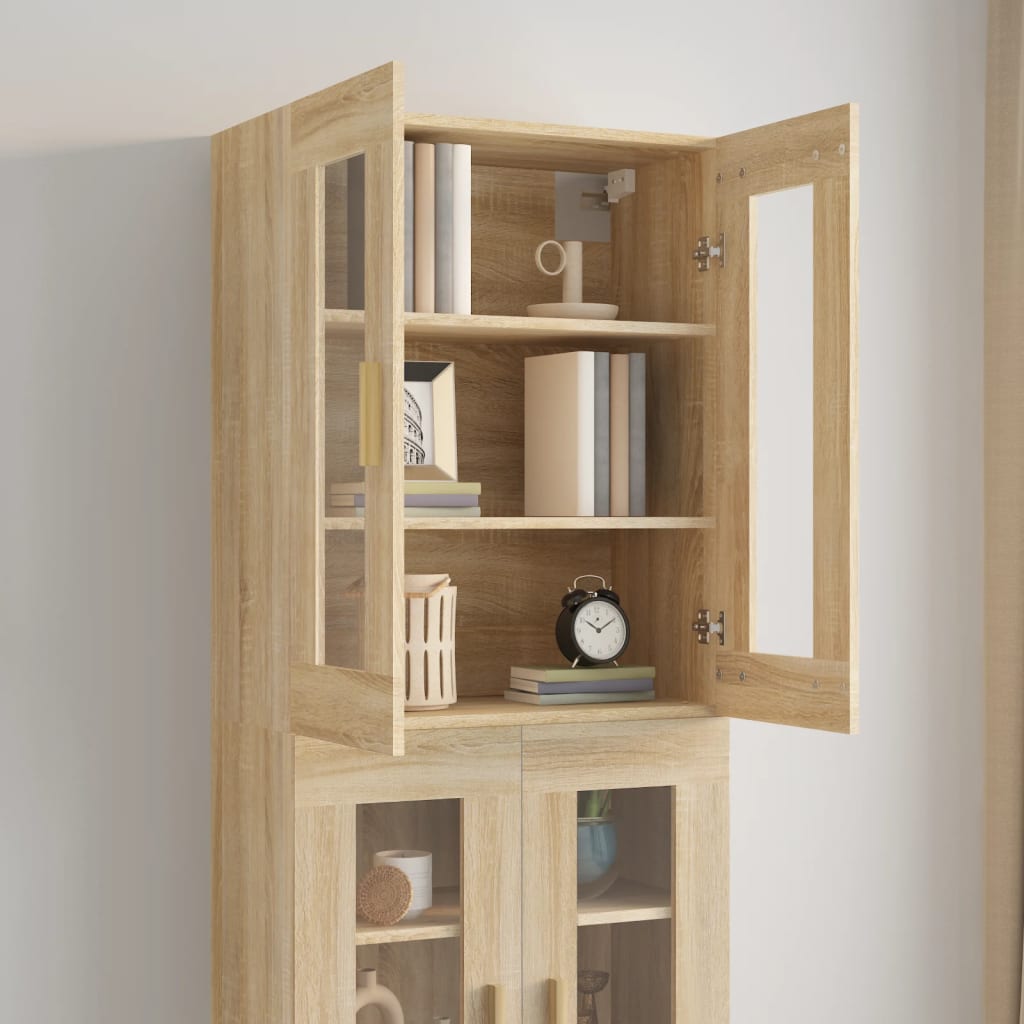 Hängeschrank Sonoma-Eiche 69,5x34x90 cm - Pazzar.ch