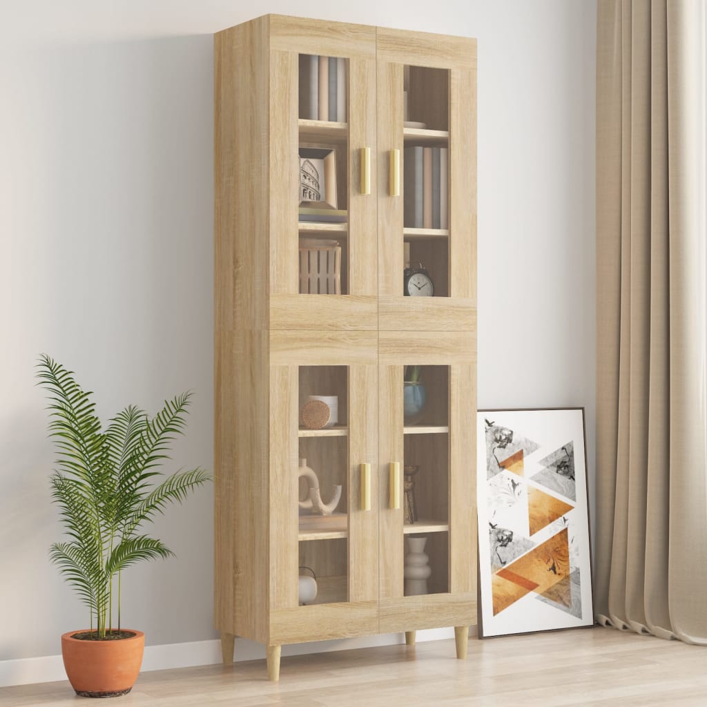Hängeschrank Sonoma-Eiche 69,5x34x90 cm - Pazzar.ch