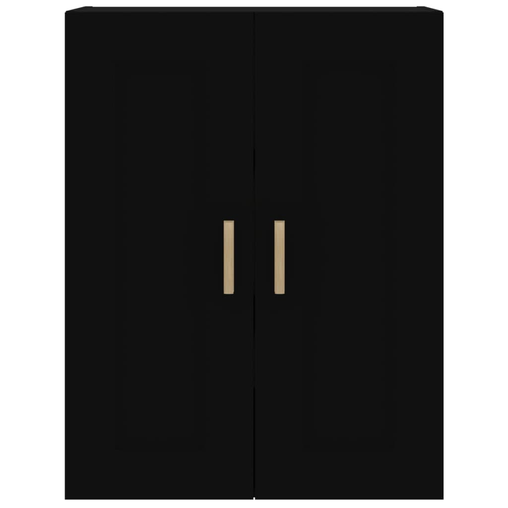 Wandschrank Schwarz 69,5x32,5x90 cm Holzwerkstoff - Pazzar.ch