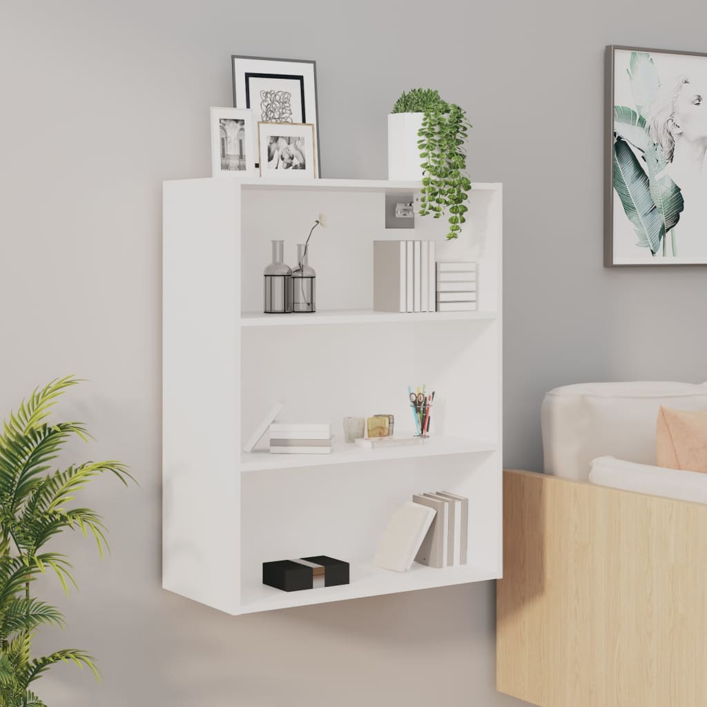 Hängeschrank Weiß 69,5x32,5x90 cm - Pazzar.ch