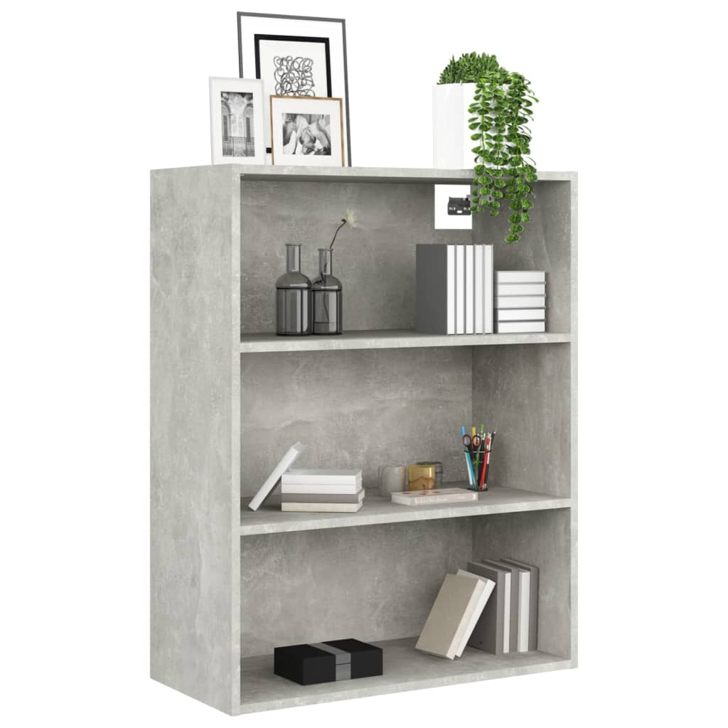 Hängeschrank Betongrau 69,5x32,5x90 cm - Pazzar.ch