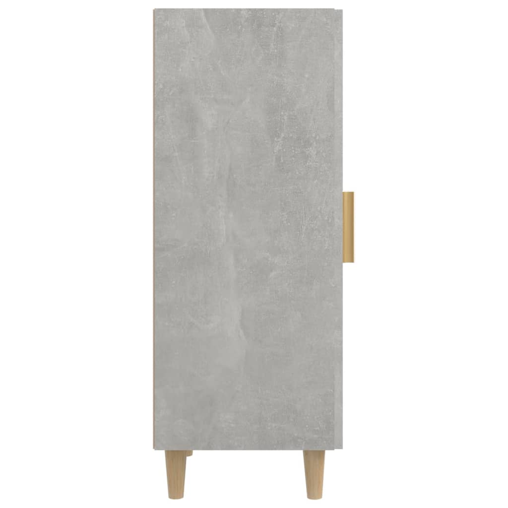 Sideboard Betongrau 34,5x34x90 cm Holzwerkstoff - Pazzar.ch