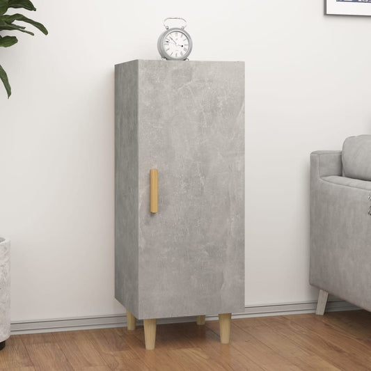 Sideboard Betongrau 34,5x34x90 cm Holzwerkstoff - Pazzar.ch