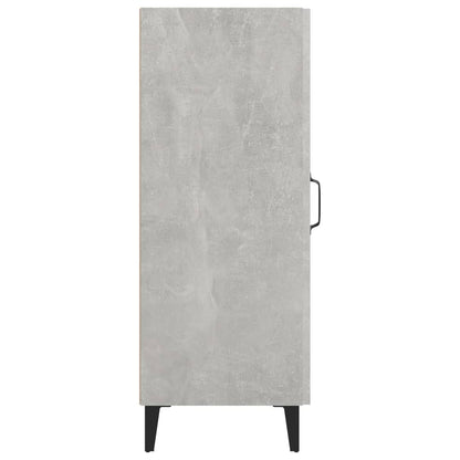Sideboard Betongrau 34,5x34x90 cm Holzwerkstoff - Pazzar.ch