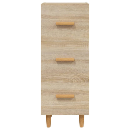 Sideboard Sonoma-Eiche 34,5x34x90 cm Holzwerkstoff - Pazzar.ch