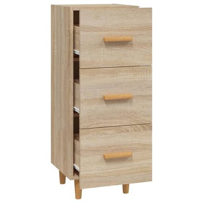 Sideboard Sonoma-Eiche 34,5x34x90 cm Holzwerkstoff - Pazzar.ch