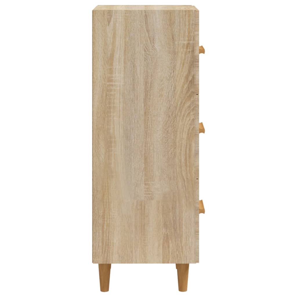 Sideboard Sonoma-Eiche 34,5x34x90 cm Holzwerkstoff - Pazzar.ch