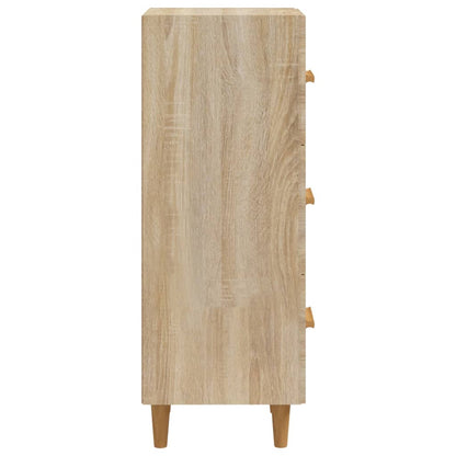 Sideboard Sonoma-Eiche 34,5x34x90 cm Holzwerkstoff - Pazzar.ch